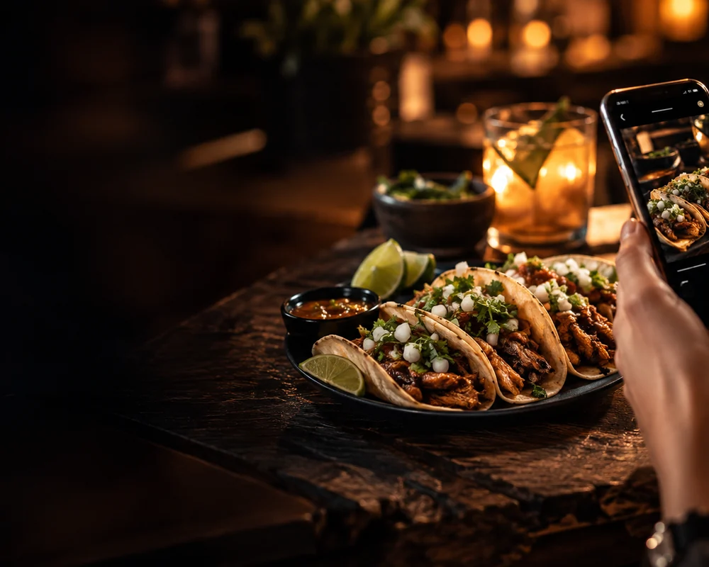 Trabajo realizado de contenido para restaurantes